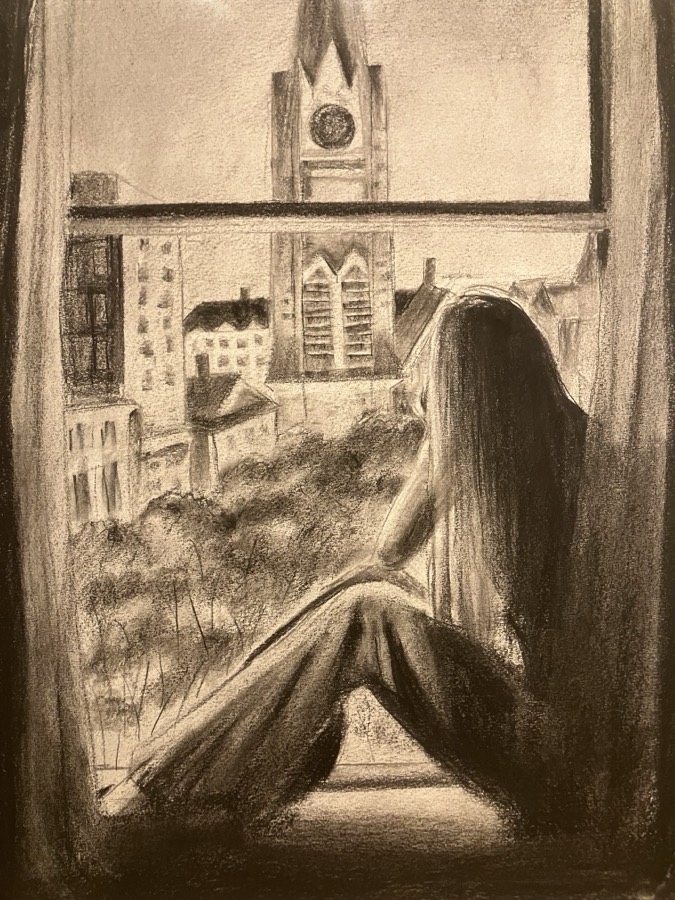 Painting by Anna