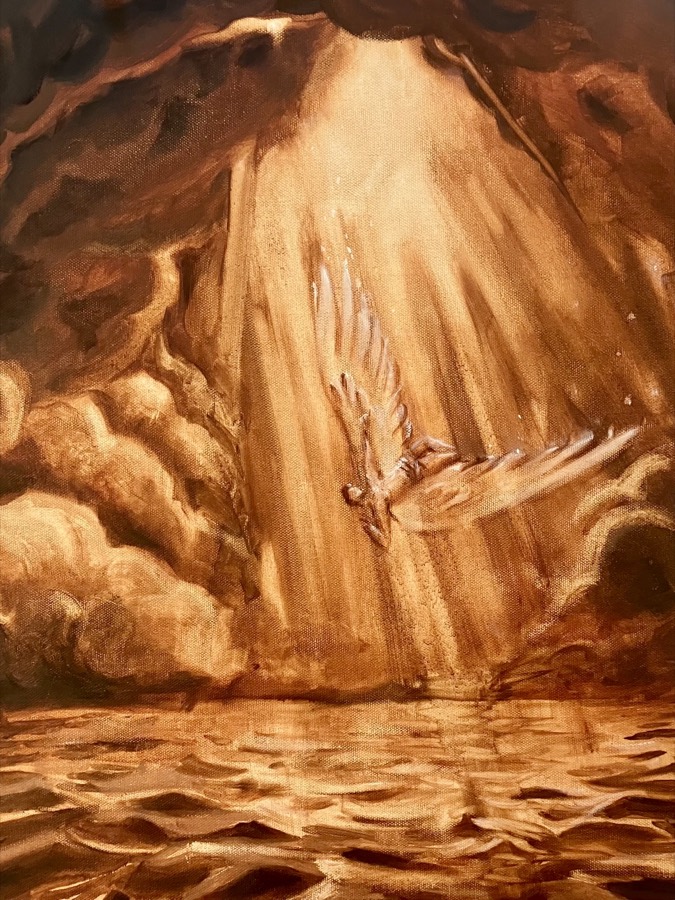 Painting by Anna